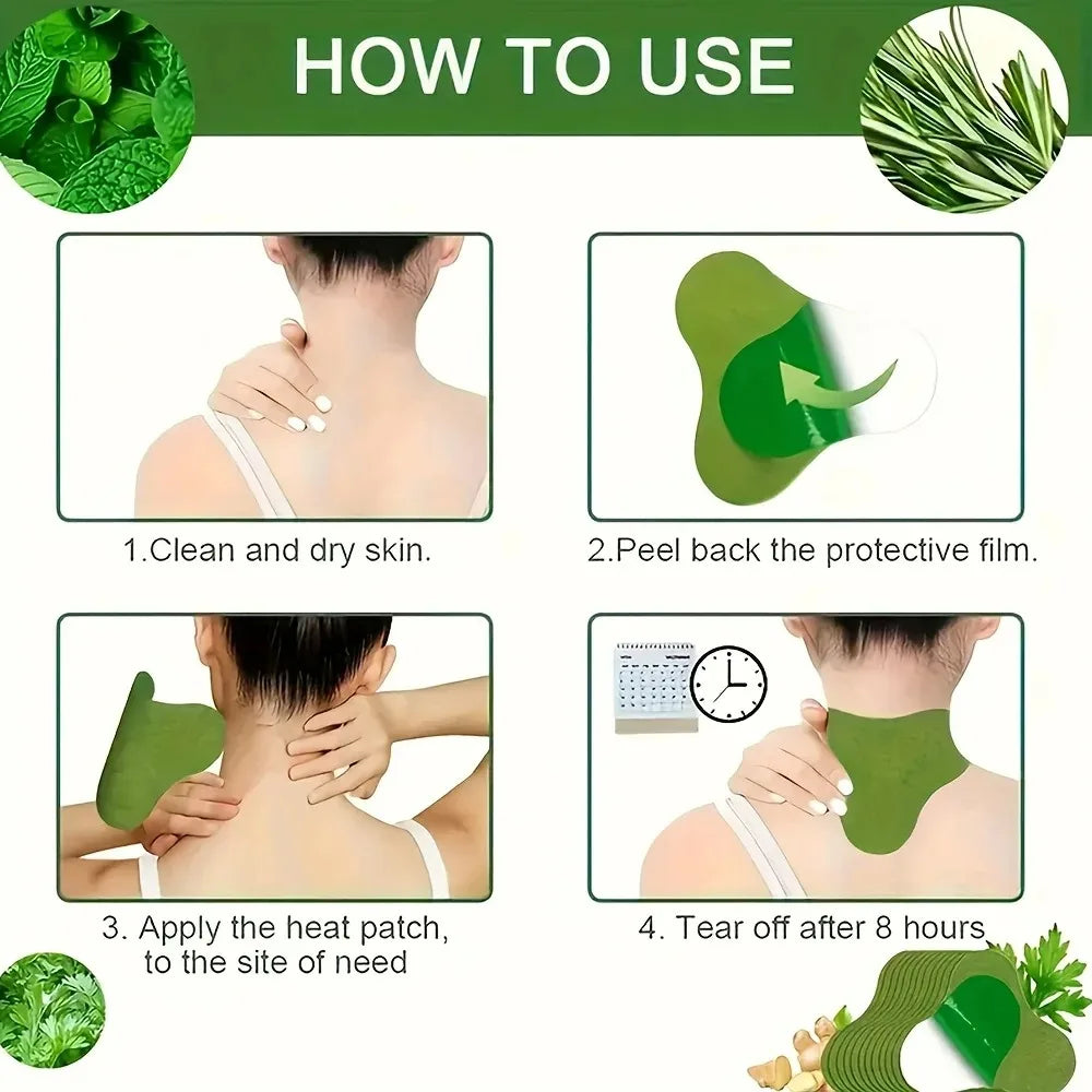 Cervical Relief Heat Patches